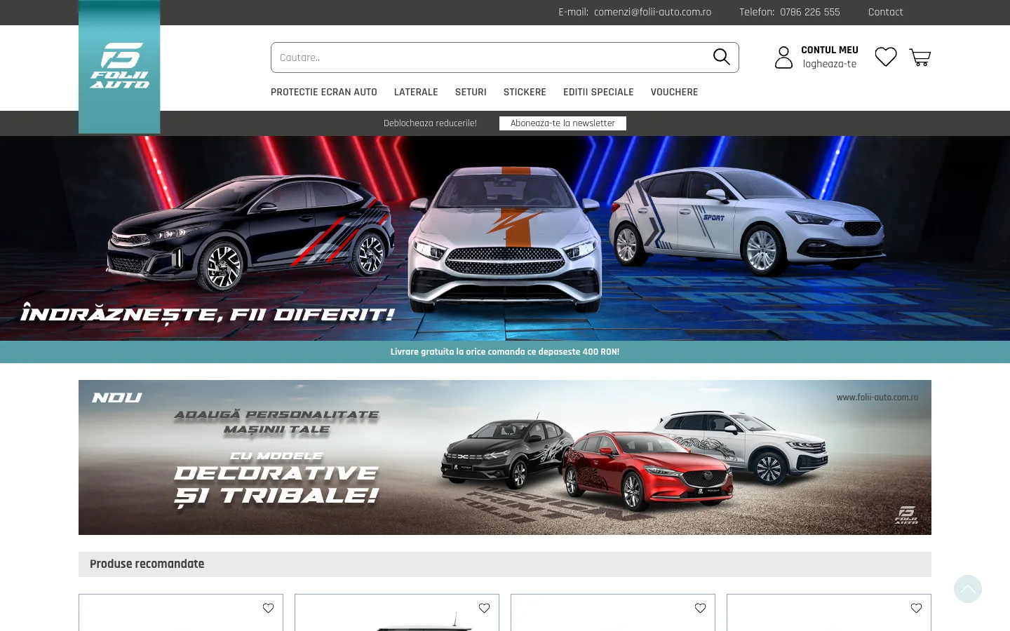 Folii Auto